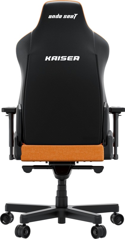 Геймерское кресло Anda Seat Kaiser 3E XL Orange Fabric (AD23YC-XL-09-O-CF-O01) - фото 3