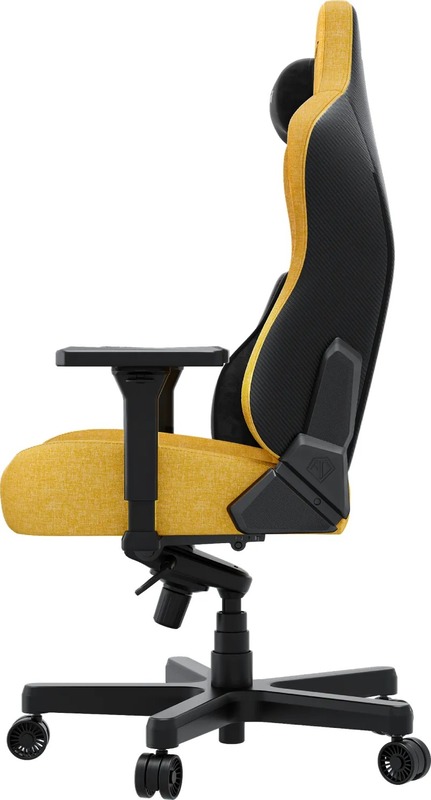 Геймерское кресло Anda Seat Kaiser 3E XL Bright Yellow Fabric (AD23YC-XL-09-Y-CF-Y01) - фото 2 Геймерское кресло Anda Seat Kaiser 3E XL Bright Yellow Fabric (AD23YC-XL-09-Y-CF-Y01) - фото 2