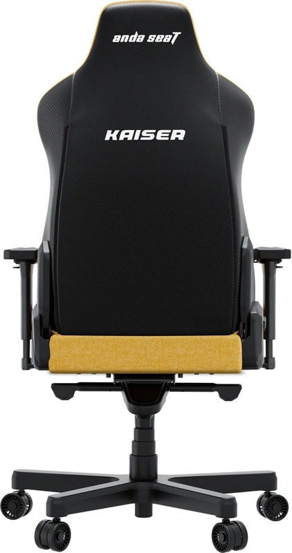 Геймерское кресло Anda Seat Kaiser 3E XL Bright Yellow Fabric (AD23YC-XL-09-Y-CF-Y01) - фото 3 Геймерское кресло Anda Seat Kaiser 3E XL Bright Yellow Fabric (AD23YC-XL-09-Y-CF-Y01) - фото 3