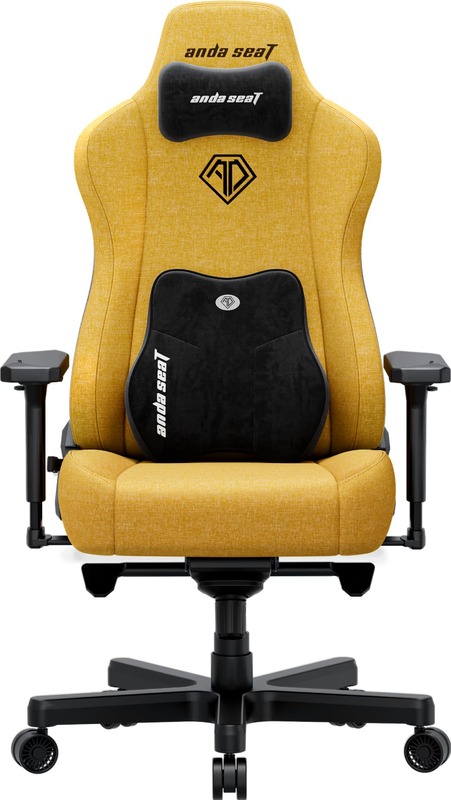 Геймерское кресло Anda Seat Kaiser 3E XL Bright Yellow Fabric (AD23YC-XL-09-Y-CF-Y01)