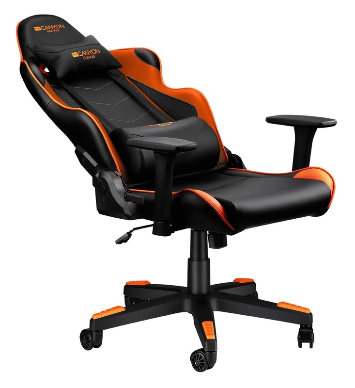Геймерське крісло Canyon Deimos CND-SGCH4 Black-Orange - фото 3