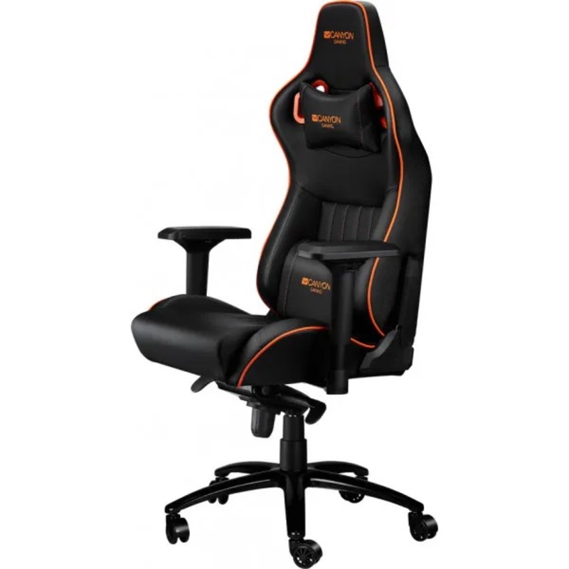 Геймерское кресло Canyon Corax CND-SGCH5 Black-Orange - фото 1