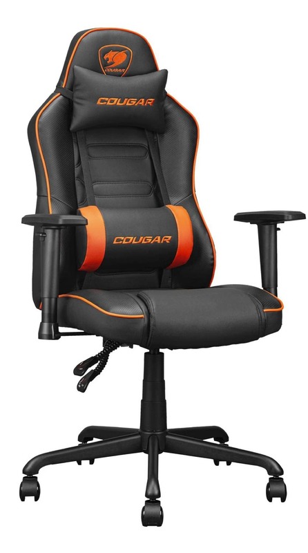Геймерське крісло Cougar Fusion S Black/Orange - фото 1