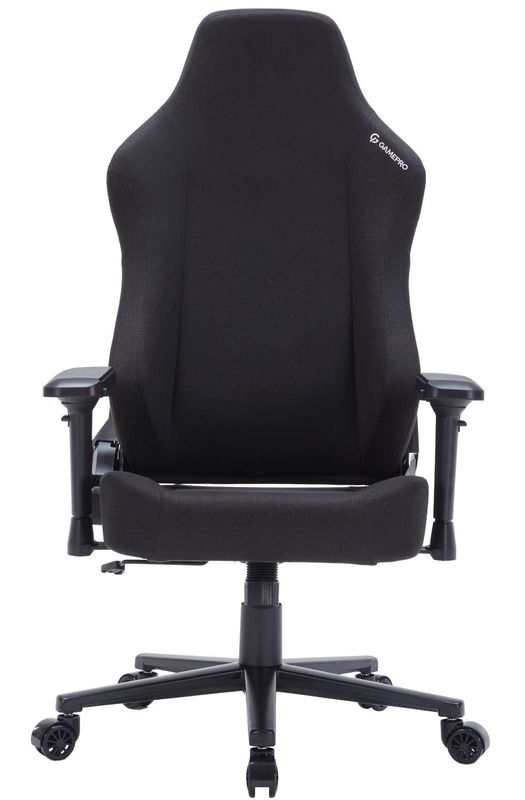 Геймерське крісло GamePro FGC750B Size L Fabric Black - фото 1