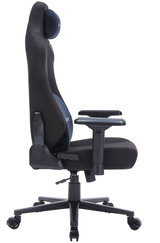 Геймерське крісло GamePro FGC750B Size L Fabric Black - фото 2