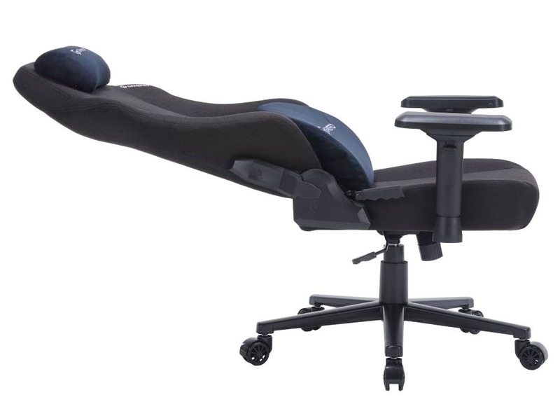 Геймерське крісло GamePro FGC750B Size L Fabric Black - фото 3