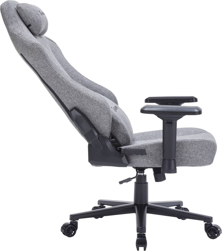 Геймерское кресло GamePro FGC750DG Size L Fabric Dark Grey - фото 3 Геймерское кресло GamePro FGC750DG Size L Fabric Dark Grey - фото 3