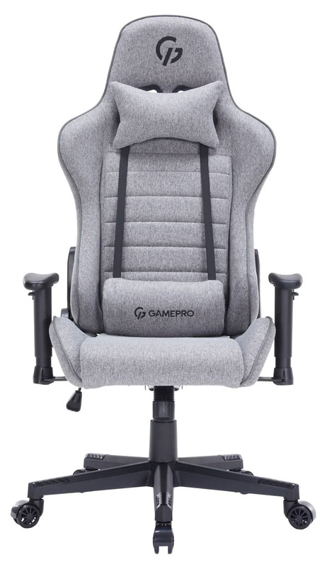 Геймерське крісло GamePro GC575FB Size L Fabric Gray - фото 1 Геймерське крісло GamePro GC575FB Size L Fabric Gray - фото 1