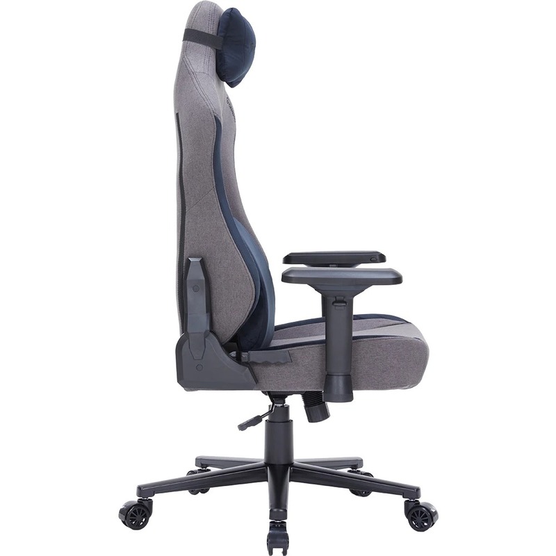 Крісло для геймерів GamePro GC715SG Fabric Grey - фото 2