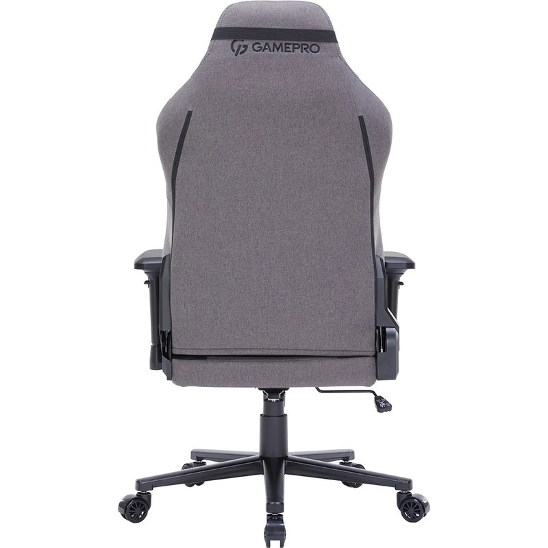 Крісло для геймерів GamePro GC715SG Fabric Grey - фото 3