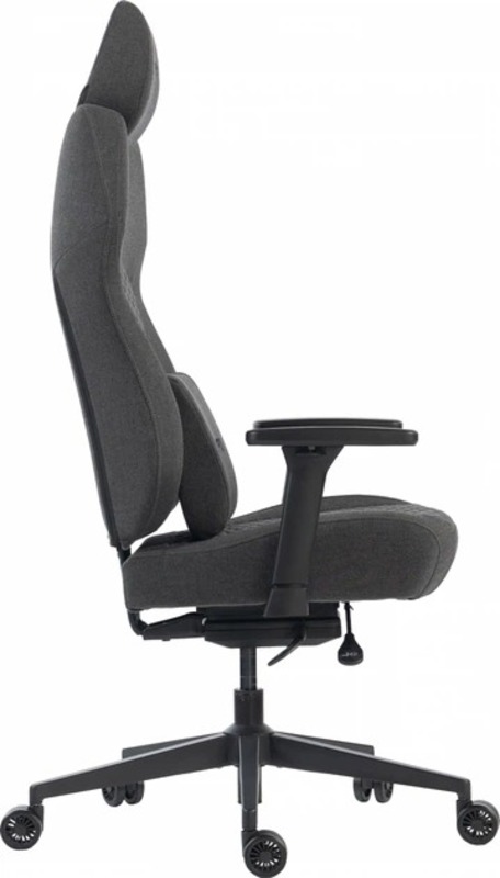Геймерское кресло GamePro GC760DG Fabric Dark Gray - фото 2