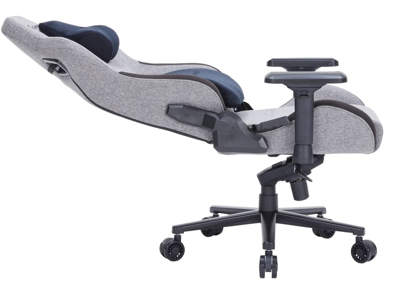 Кресло для геймеров GamePro GC900DG Size XL Fabric Dark Grey - фото 2