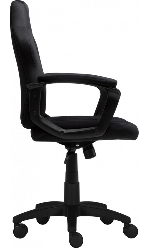 Геймерське дитяче крісло GT Racer X-1414 Fabric Black/Black Suede (Kids) - фото 2
