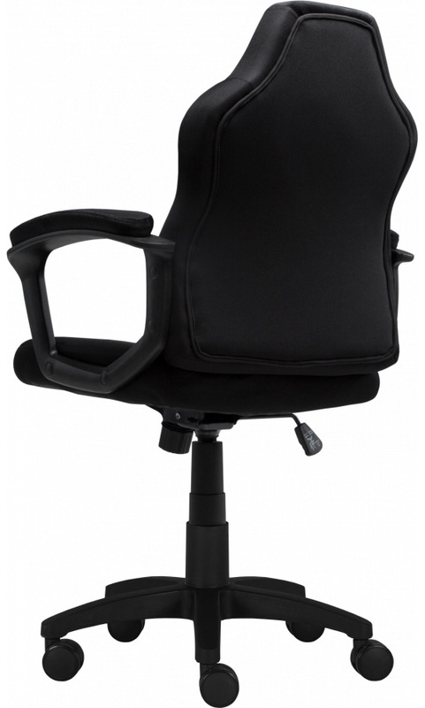 Геймерське дитяче крісло GT Racer X-1414 Fabric Black/Black Suede (Kids) - фото 3