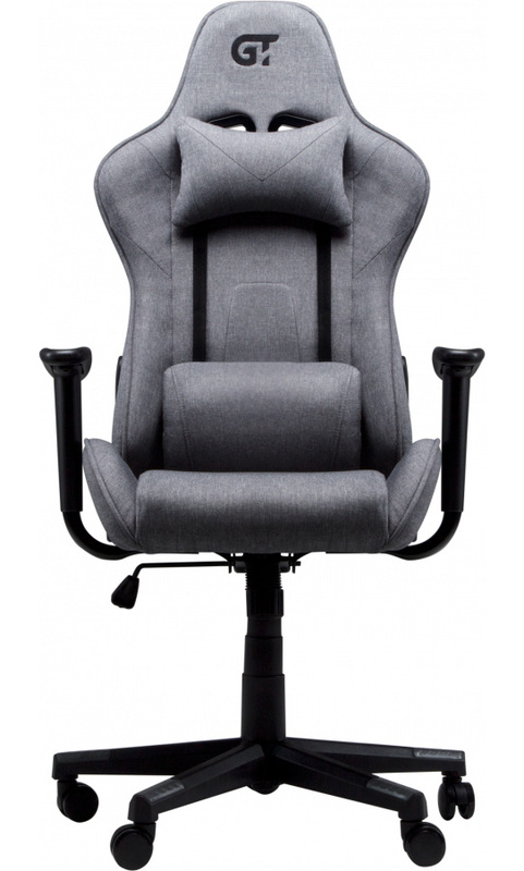 Геймерское кресло GT Racer X-2316 Fabric Gray/Gray - фото 1