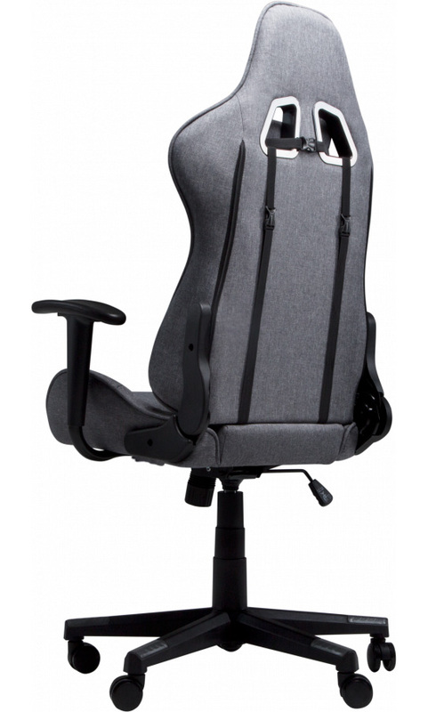 Геймерское кресло GT Racer X-2316 Fabric Gray/Gray - фото 3