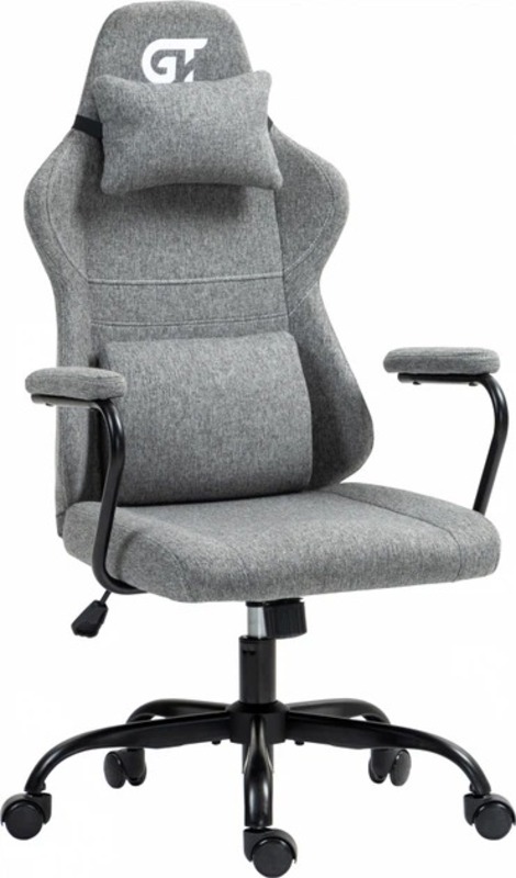 Геймерское кресло GT Racer X-2322 Fabric Gray - фото 2