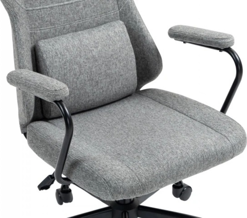 Геймерское кресло GT Racer X-2322 Fabric Gray - фото 4