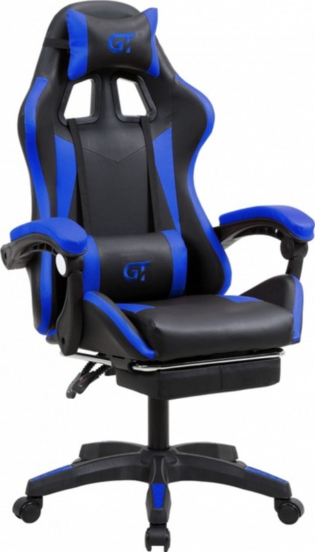 Геймерське крісло GT Racer X-2323 Black/Blue - фото 1