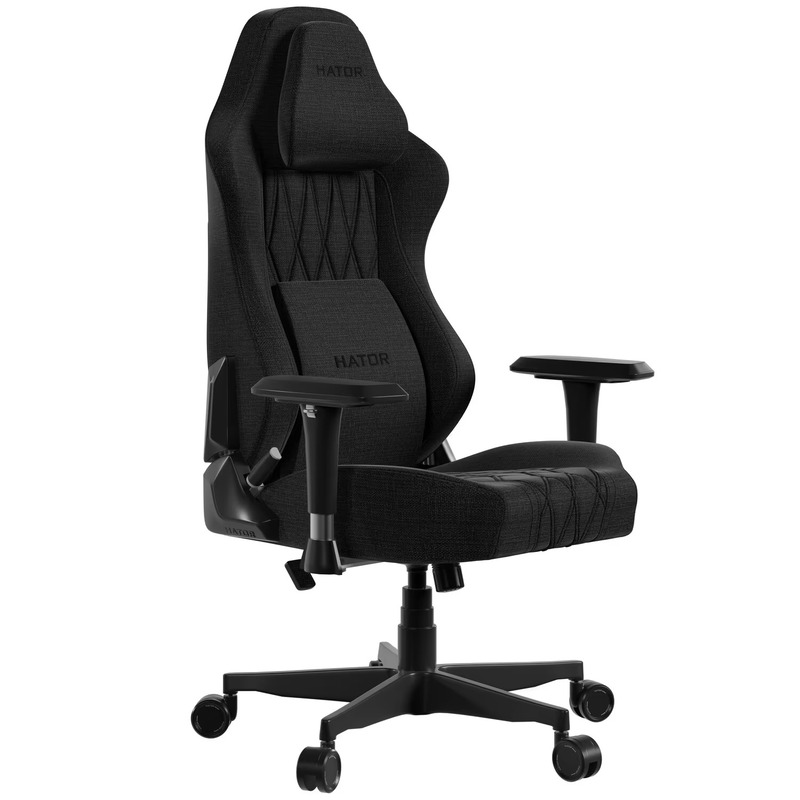 Геймерське крісло Hator Darkside 3L Fabric (HTC3010L) Black - фото 1