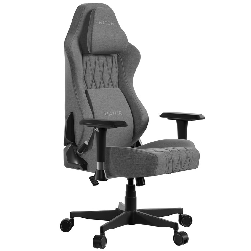 Геймерское кресло Hator Darkside 3L Fabric (HTC3016L) Grey - фото 1