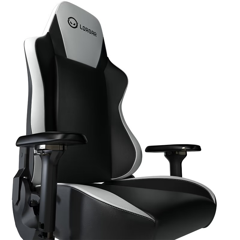 Геймерське крісло Lorgar Base 311 Black/White (LRG-CHR311BW) - фото 4