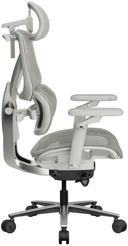 Геймерське крісло TX3 Flex Pro Mesh Light Grey (TEGC-3076104.42) - фото 2