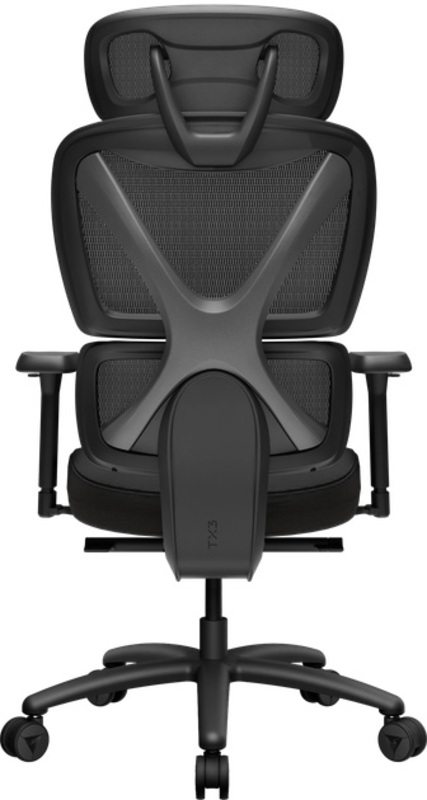 Геймерське крісло TX3 XTC Cushion Comfy Black (TEGC-3092101.11) - фото 3