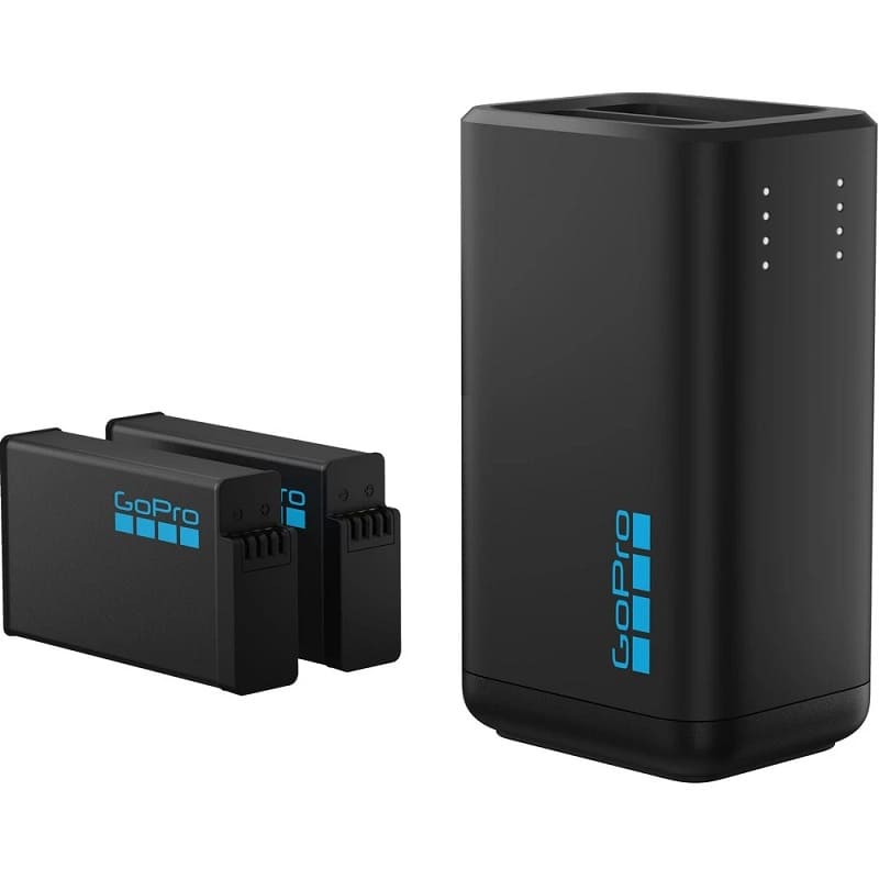Подвійний зарядний пристрій GoPro Dual Battery Charger (MAX2) + 2 Акумулятора Enduro Batteries (AMDBD-001-EU)
