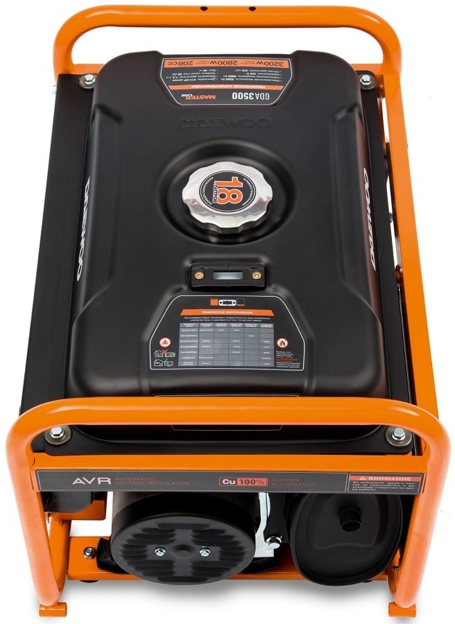 Бензиновый генератор Daewoo Power GDA 3500E - фото 2 Бензиновый генератор Daewoo Power GDA 3500E - фото 2