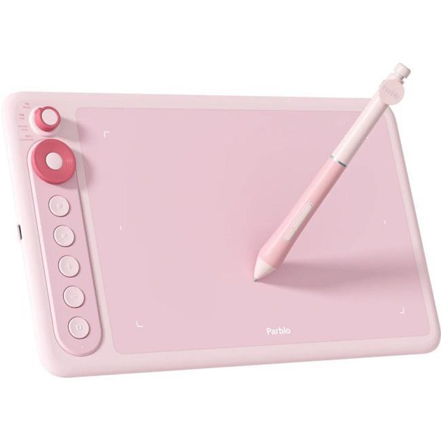 Графический планшет Parblo Intangbo X7 Pink (INTANGBOX7P)