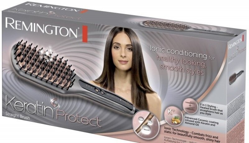 Електрогребінець Remington Keratin Protect CB7480 Europe - фото 4 Електрогребінець Remington Keratin Protect CB7480 Europe - фото 4
