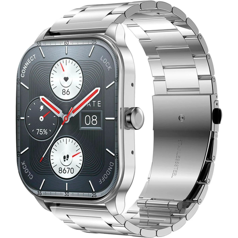 Смарт-годинник Amazfit Pop 3S Metal Silver EU