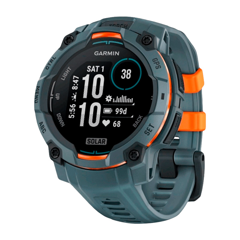 Смарт-годинник Garmin Instinct 3 45mm Solar Twilight with Twilight Band (010-02934-01)