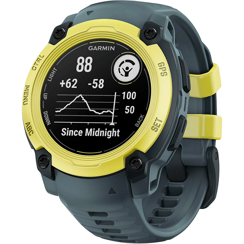 Смарт-годинник Garmin Instinct E Electric Lime with Twilight Band (010-02932-01)