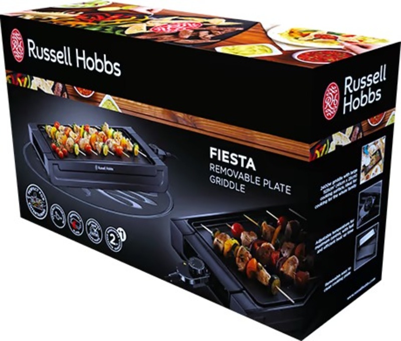 Гриль Russell Hobbs 22550-56 Fiesta - фото 4 Гриль Russell Hobbs 22550-56 Fiesta - фото 4