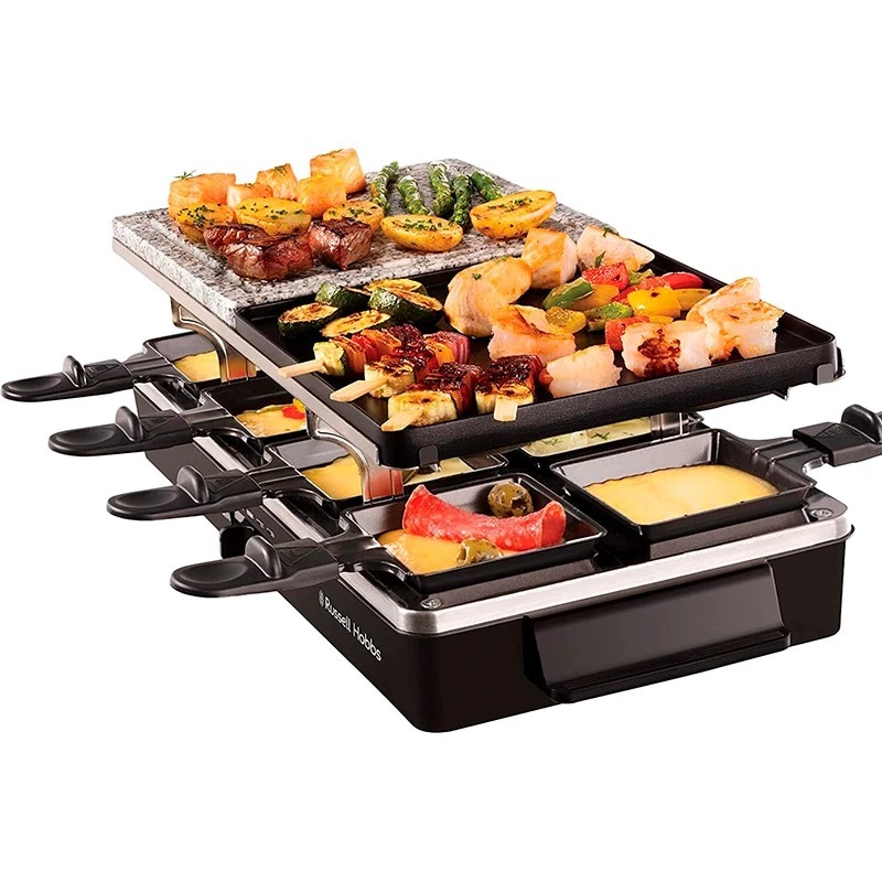 Гриль Russell Hobbs Multi Raclette 3 in 1 (26280-56) Europe - фото 1 Гриль Russell Hobbs Multi Raclette 3 in 1 (26280-56) Europe - фото 1