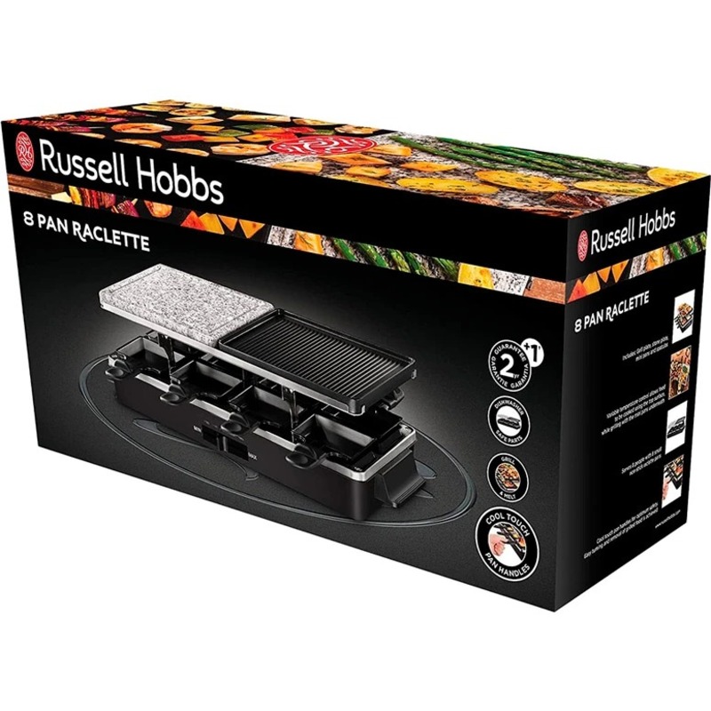 Гриль Russell Hobbs Multi Raclette 3 in 1 (26280-56) Europe - фото 4 Гриль Russell Hobbs Multi Raclette 3 in 1 (26280-56) Europe - фото 4