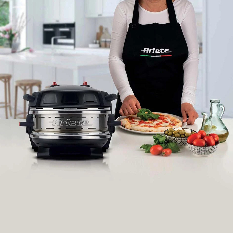 Гриль Ariete 927 Black (домашня кам’яна піч для піци) - фото 3 Гриль Ariete 927 Black (домашня кам’яна піч для піци) - фото 3