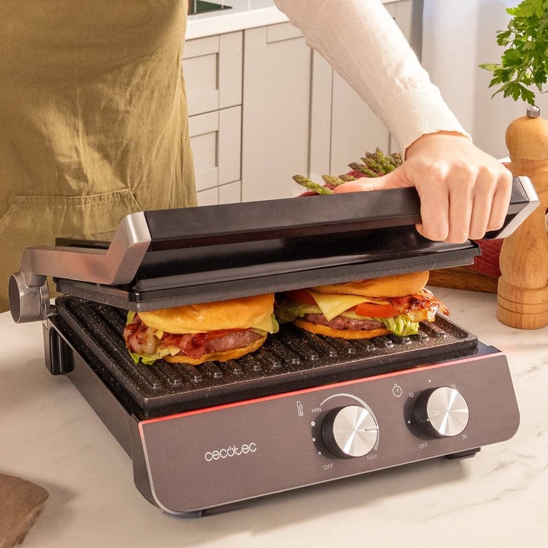 Гриль Cecotec Rock'nGrill Blaze Neon (CCTC-08054) - фото 3