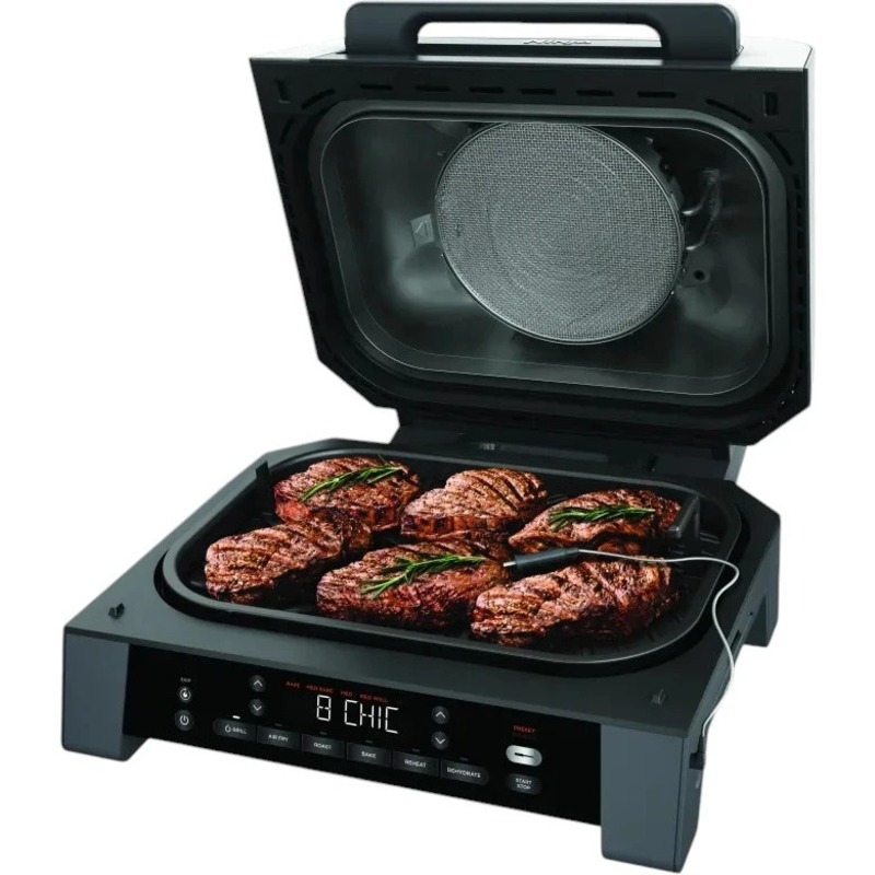 Гриль Ninja Foodi MAX Air Grill & Air Fryer з Сooking probe DG551EU - фото 3 Гриль Ninja Foodi MAX Air Grill & Air Fryer з Сooking probe DG551EU - фото 3