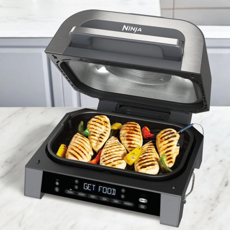 Гриль Ninja Foodi MAX Air Grill & Air Fryer з Сooking probe DG551EU - фото 4 Гриль Ninja Foodi MAX Air Grill & Air Fryer з Сooking probe DG551EU - фото 4