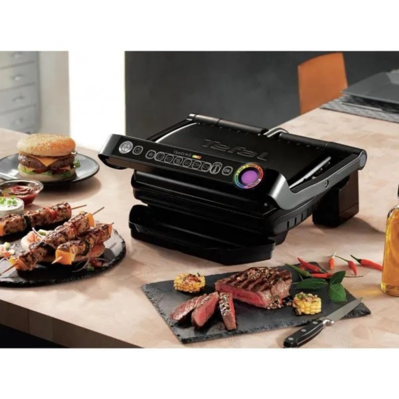 Гриль Tefal OptiGrill+ Intelligent Grill GC712812 Europe - фото 3 Гриль Tefal OptiGrill+ Intelligent Grill GC712812 Europe - фото 3