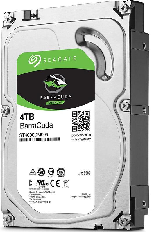 Накопитель HDD SATA 4.0TB Seagate BarraCuda 5400rpm 256MB (ST4000DM004) - фото 1 Накопитель HDD SATA 4.0TB Seagate BarraCuda 5400rpm 256MB (ST4000DM004) - фото 1