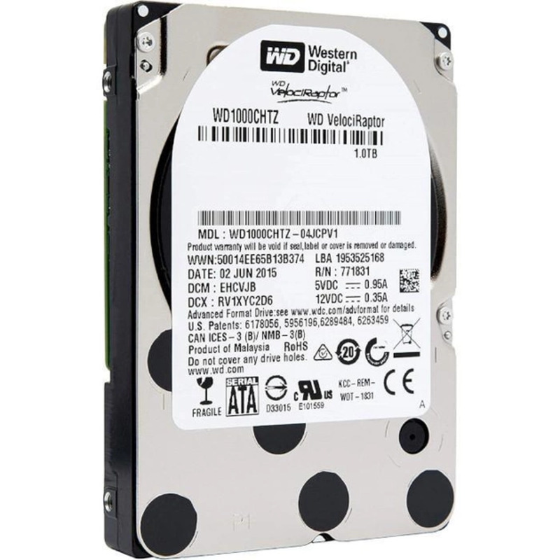 Внутренний жесткий диск 2.5" 1TB +перехідник на 3.5" WD (WD1000CHTZ)