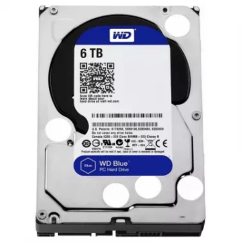 Внутрішній жорсткий диск 3.5" 6TB WD (WD60EZAZ)