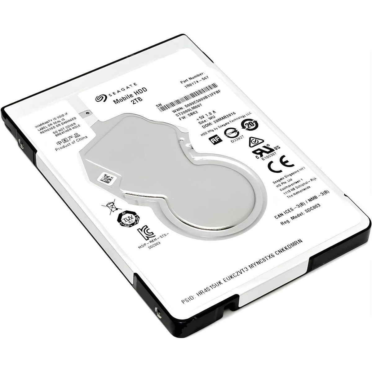 Жорсткий диск Seagate 2.5" 2TB (ST2000LM007) - фото 3