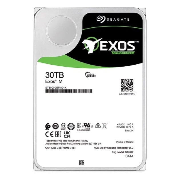 Жорсткий диск Seagate 3.5" 30TB Exos M (ST30000NM004K) - фото 2