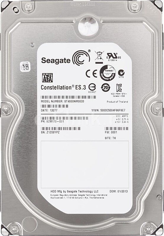 Жорсткий диск Seagate 3.5" 4TB (ST4000NM0033)