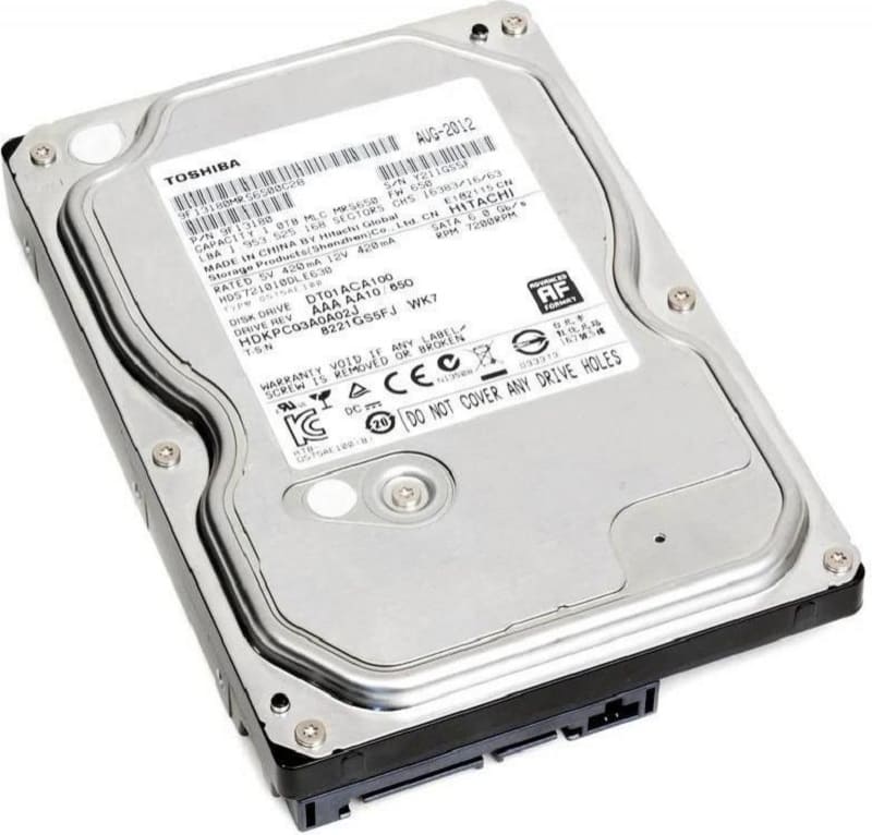 Жорсткий диск Toshiba 3.5" 1TB (DT01ACA100)